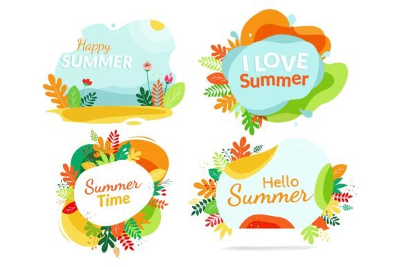 Floral Summer Illustration: A Vibrant Visual Language for Modern Communication