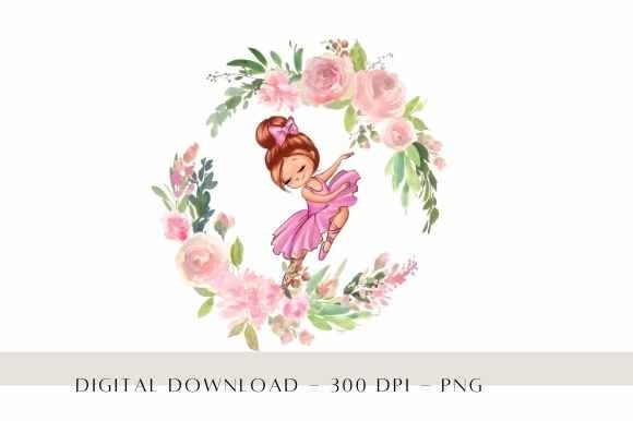 Floral Wreath Ballerina PNG: A Creative Powerhouse