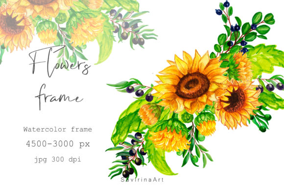 Sunflower Watercolor Card Designs