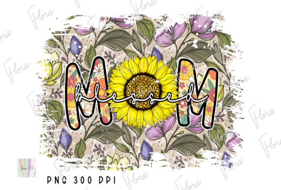 The Artistic and Commercial Power of the Blessed Mom Floral Sunflower Sublimation Design