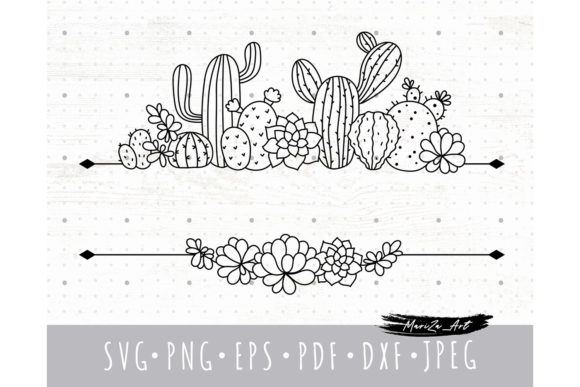 The Creative Power of the Cactus and Succulent Floral Frame SVG