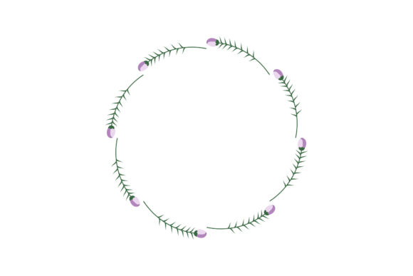 The Element Summer Ornate Floral Frame: A Versatile Design Asset