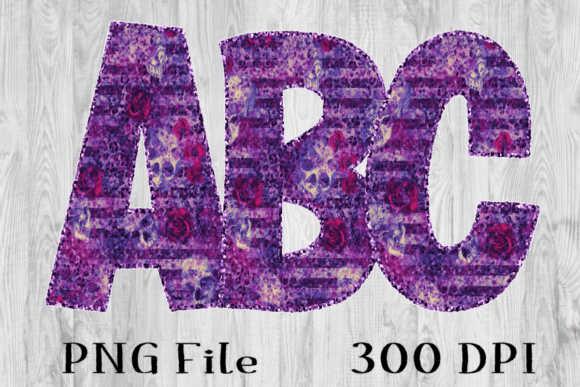 The Floral Purple Skull Alphabet: Unpacking a Distinctive Digital Asset