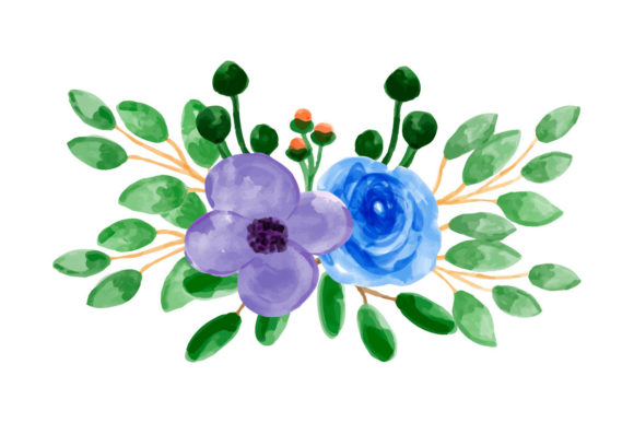 The Modern Art of Floral Arrangement with Watercolor13