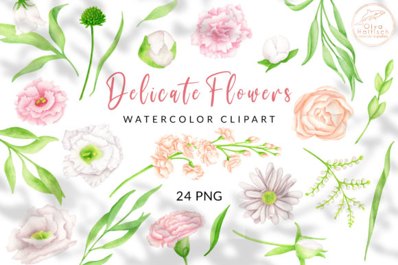 Transform Your Creative Projects with Watercolor Floral Clipart