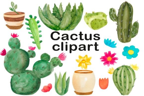 Unlock Creative Possibilities with Watercolor Succulent Clipart