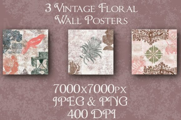 Unlocking Creative Potential with Vintage Floral Wall Posters